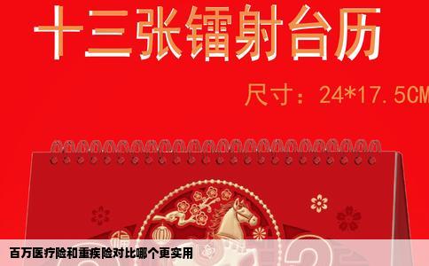 百万医疗险和重疾险对比哪个更实用