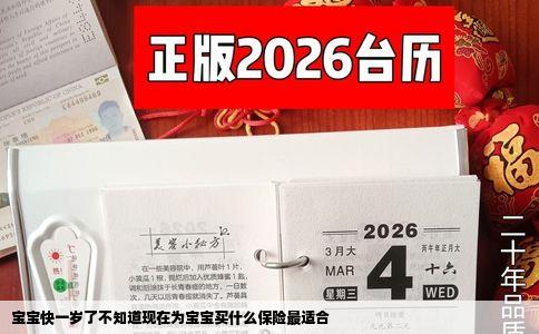 宝宝快一岁了不知道现在为宝宝买什么保险最适合