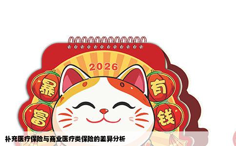 补充医疗保险与商业医疗类保险的差异分析