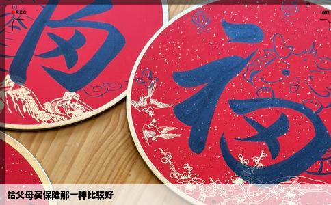 给父母买保险那一种比较好