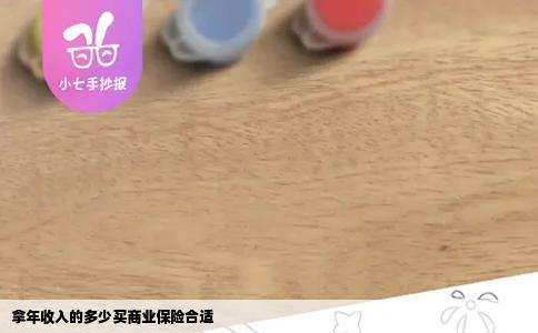 拿年收入的多少买商业保险合适