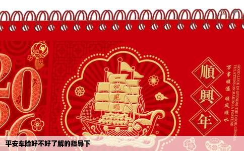 平安车险好不好了解的指导下