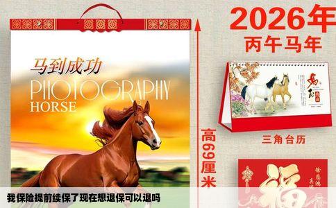 我保险提前续保了现在想退保可以退吗