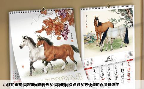 小孩的重疾保险如何选择想买保障时间久点购买方便点的百度知道主