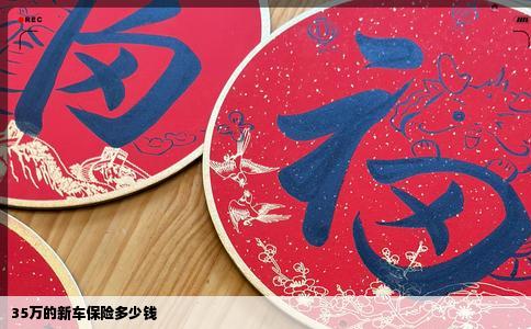 35万的新车保险多少钱