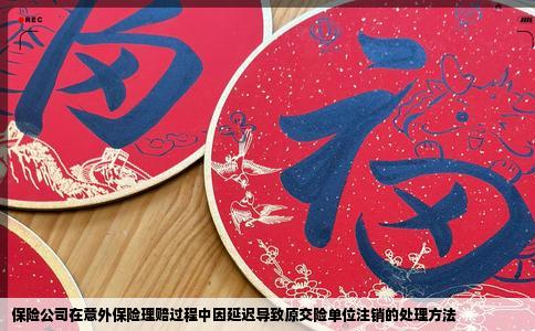 保险公司在意外保险理赔过程中因延迟导致原交险单位注销的处理方法