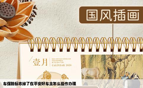 车保险标志掉了在平安好车主怎么操作办理