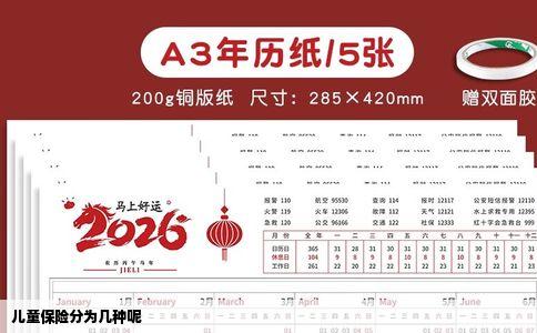 儿童保险分为几种呢