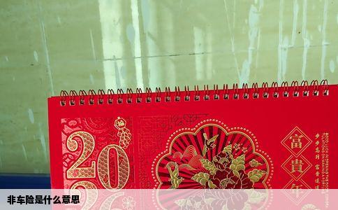 非车险是什么意思