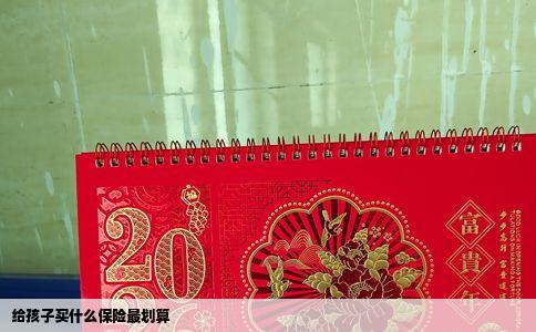 给孩子买什么保险最划算