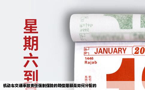 机动车交通事故责任强制保险的赔偿限额是如何分配的