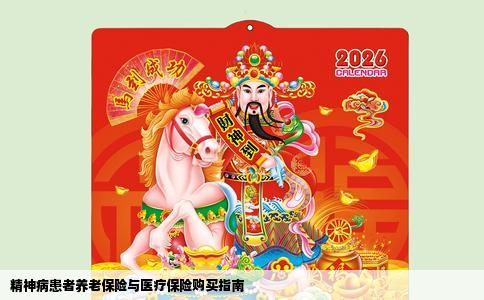 精神病患者养老保险与医疗保险购买指南