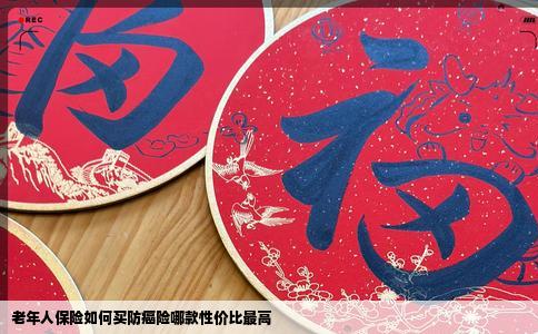 老年人保险如何买防癌险哪款性价比最高