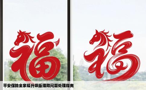 平安保险全家福升级版理赔问题处理指南