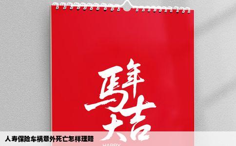 人寿保险车祸意外死亡怎样理赔