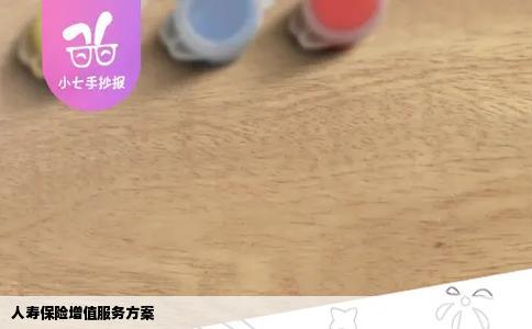 人寿保险增值服务方案