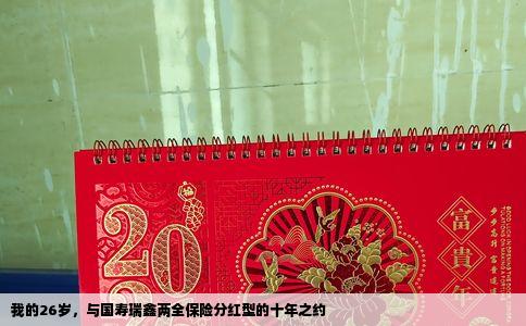 我的26岁，与国寿瑞鑫两全保险分红型的十年之约