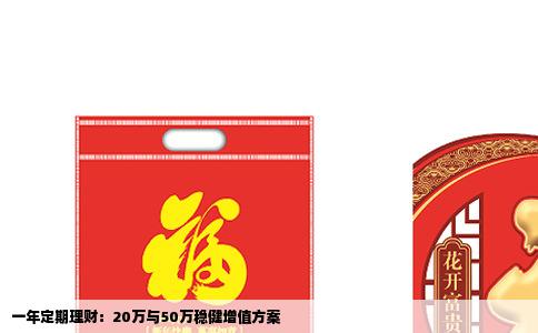 一年定期理财：20万与50万稳健增值方案