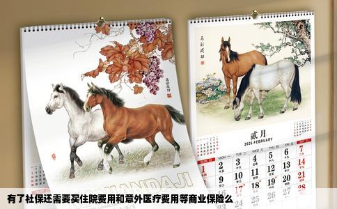 有了社保还需要买住院费用和意外医疗费用等商业保险么