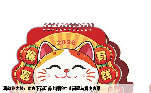 再就业之路：丈夫下岗后养老保险中止问题与解决方案