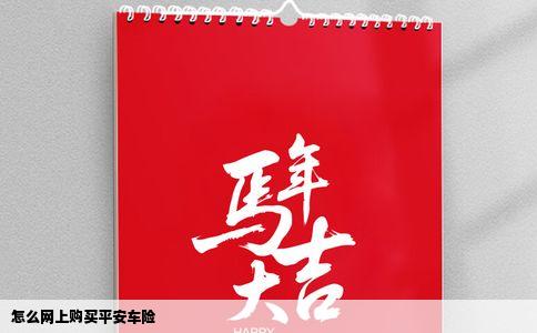 怎么网上购买平安车险