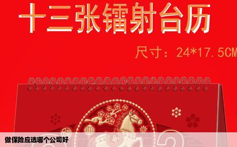 做保险应选哪个公司好